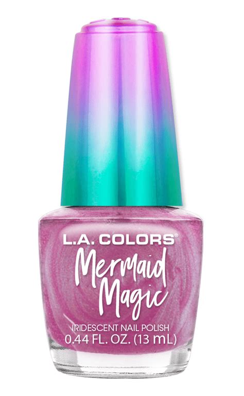 La colors mermaid magic color chart